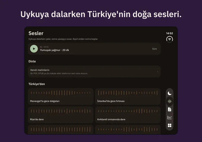 Açık iPhone Duo'da sesler iki sütun